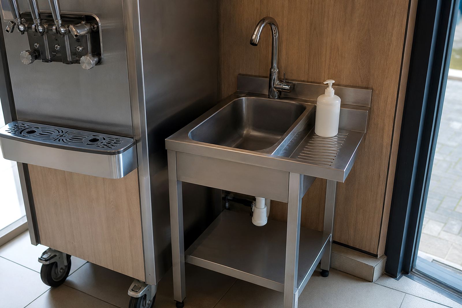 Counter Rinse Sink