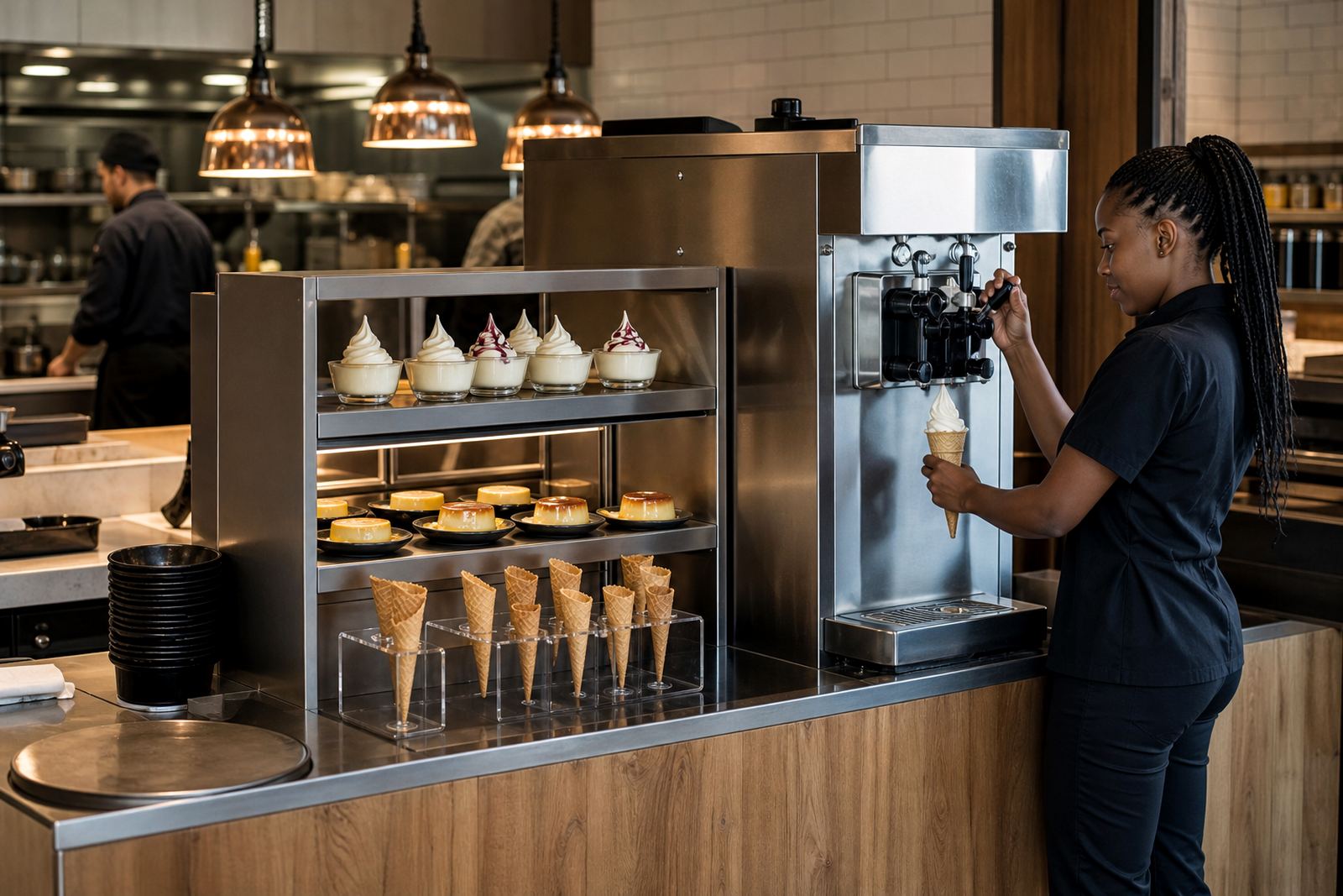 Restaurant Dessert Unit